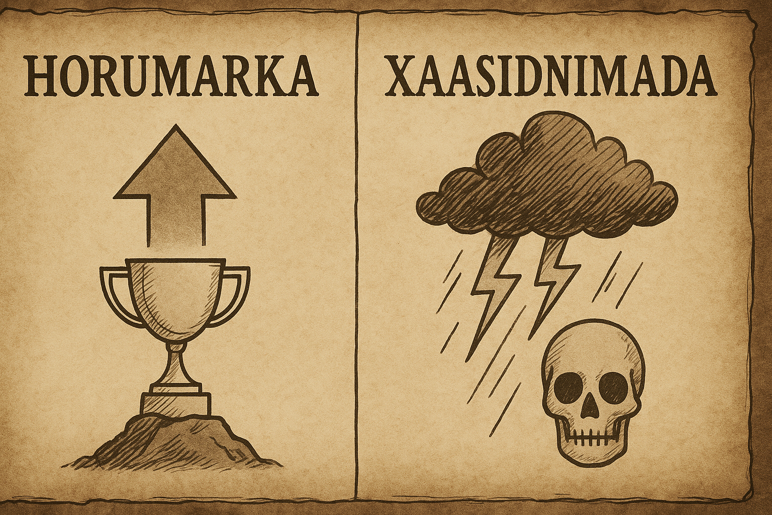 Horumarka VS Xaasidnimada